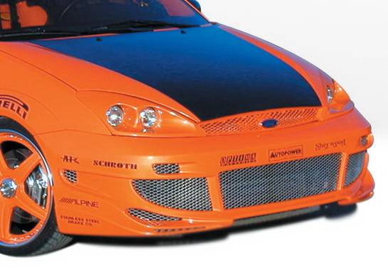 Wings West - Ford Focus 4DR Wings West Avenger Front Bumper Cover - 890550