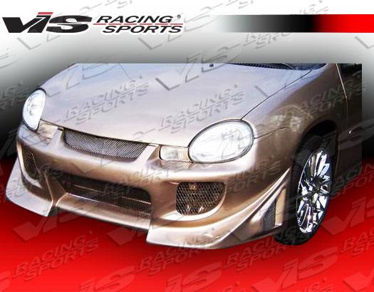 VIS Racing - Dodge Neon 4DR VIS Racing Battle Z Front Bumper - 00DGNEO4DBZ-001