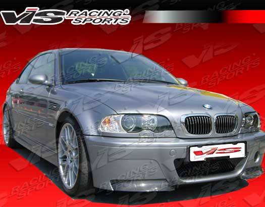 VIS Racing - BMW 3 Series 2DR VIS Racing CSL Front Bumper - 01BME46M32DCSL-001