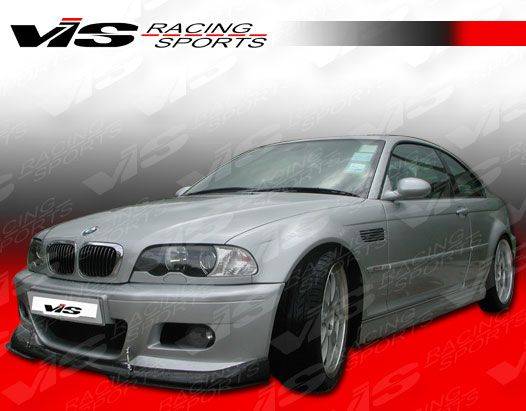 VIS Racing - BMW 3 Series 2DR VIS Racing V-Spec Carbon Fiber Lip - 01BME46M32DVSC-011C