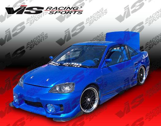 VIS Racing - Honda Civic 2DR VIS Racing EVO-5 Front Bumper - 01HDCVC2DEVO5-001