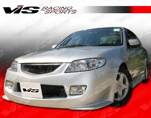 VIS Racing - Mazda Protege VIS Racing Techno R Front Bumper - 01MZ3234DTNR-001