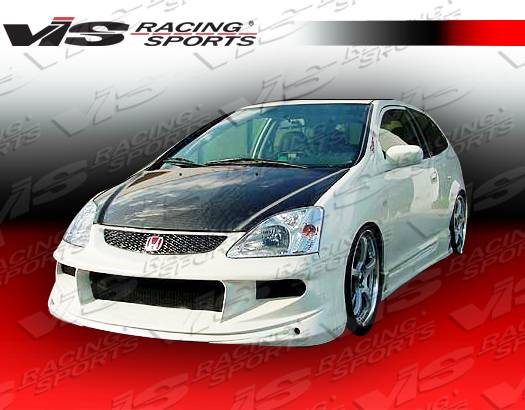 VIS Racing - Honda Civic HB VIS Racing TPG Front Bumper - 02HDCVCHBTPG-001