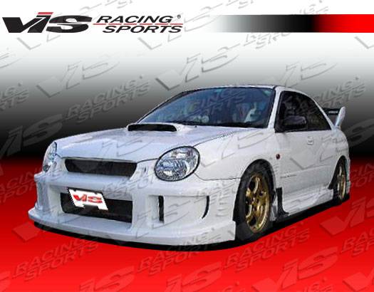 VIS Racing - Subaru WRX VIS Racing Alfa Front Bumper - 02SBWRX4DALF-001
