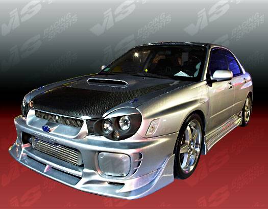 VIS Racing - Subaru WRX VIS Racing Tracer Front Lip - 02SBWRX4DTRA-011