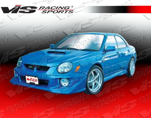 VIS Racing - Subaru WRX VIS Racing Zyclone-2 Front Bumper - 02SBWRX4DZYC2-001