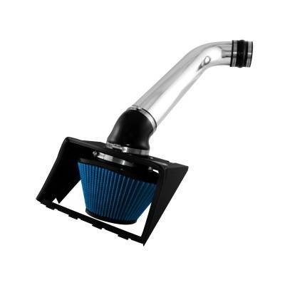 aFe - Ford F150 aFe MagnumForce Pro-5R Stage 2 Air Intake System Polished Tube with TB Spacer - 54-11623