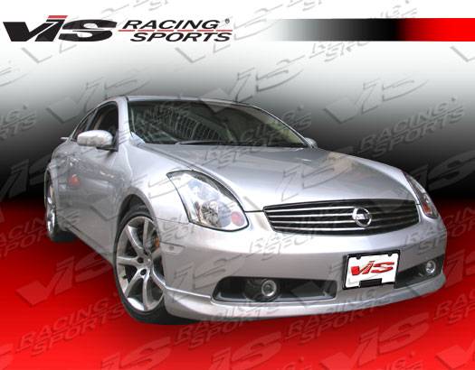 VIS Racing - Infiniti G35 2DR VIS Racing JDM Style Front Lip - Polyurethane - 03ING352DJDM-011P
