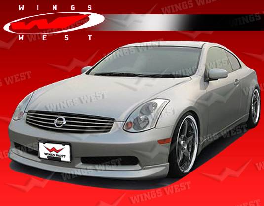 VIS Racing - Infiniti G35 2DR VIS Racing JPC Front Lip - Polyurethane - 03ING352DJPC-011P