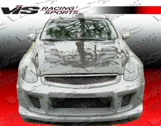 VIS Racing - Infiniti G35 2DR VIS Racing R-35 Front Bumper - 03ING352DR35-001