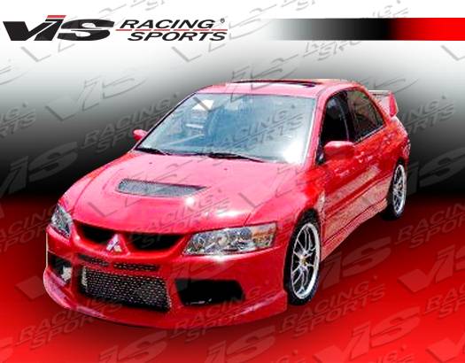 VIS Racing - Mitsubishi Evolution 8 VIS Racing Striker X Front Bumper - 03MTEV84DSTRX-001