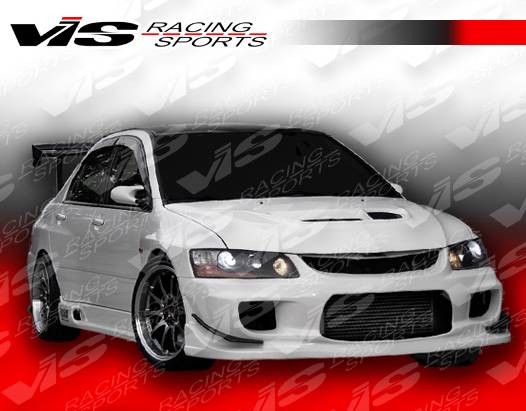 VIS Racing - Mitsubishi Evolution 8 VIS Racing Wings Front Bumper - 03MTEV84DWIN-001