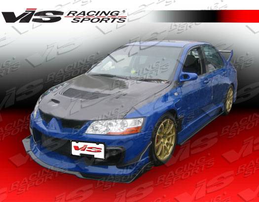 VIS Racing - Mitsubishi Lancer VIS Racing Z-Speed Carbon Front Lip - 03MTEV84DZSP-011C