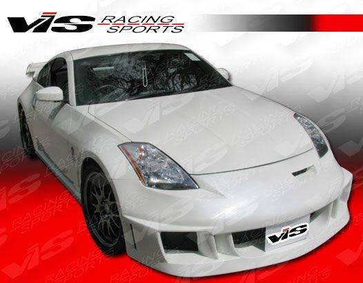 VIS Racing - Nissan 350Z VIS Racing Fuzion Front Bumper - 03NS3502DFUZ-001