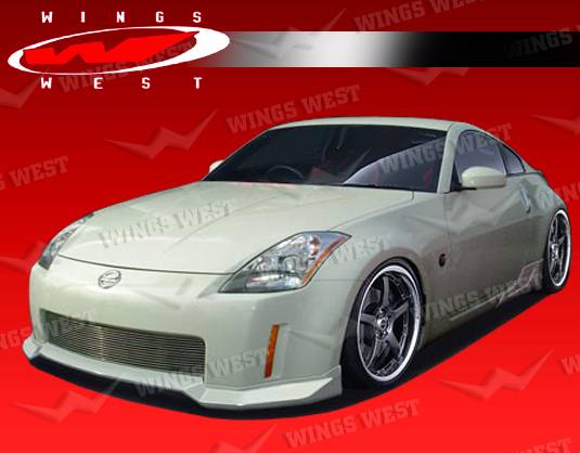 VIS Racing - Nissan 350Z VIS Racing JPC Type B Front Lip - Polyurethane - 03NS3502DJPCB-011P