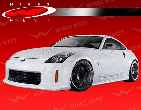 VIS Racing - Nissan 350Z VIS Racing JPC Type S Front Lip - Polyurethane - 03NS3502DJPCS-011P