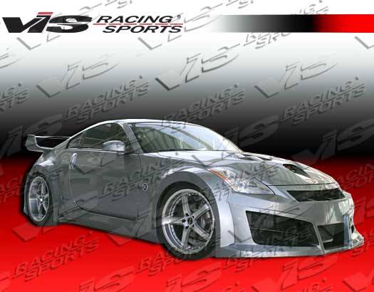 VIS Racing - Nissan 350Z VIS Racing Ravage Front Bumper - 03NS3502DRAV-001