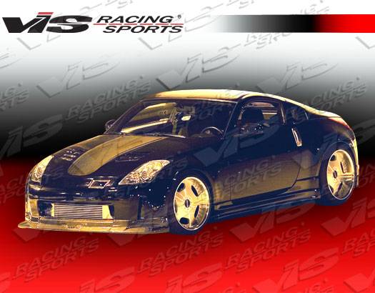 VIS Racing - Nissan 350Z VIS Racing Tracer Carbon Fiber Lip - 03NS3502DTRA-011C