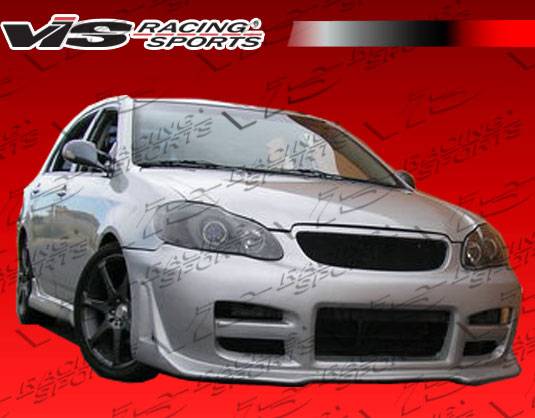 VIS Racing - Toyota Corolla VIS Racing Octane Front Bumper - 03TYCOR4DOCT-001