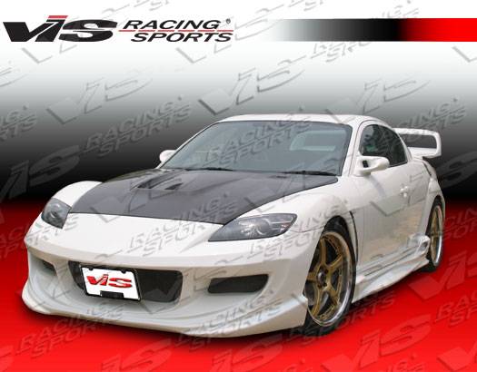 Mazda RX-8 VIS Racing J Speed Front Bumper - 04MZRX82DJSP-001