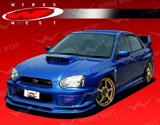 VIS Racing - Subaru WRX VIS Racing JPC Front Lip - Polyurethane - 04SBWRX4DJPC-011P