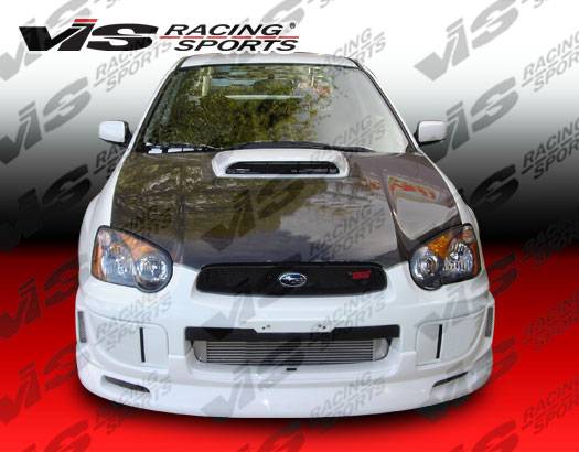 VIS Racing - Subaru WRX VIS Racing Z Speed Front Lip - 04SBWRX4DZSP-011