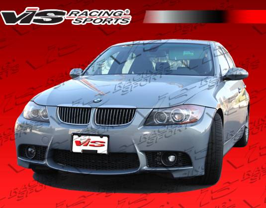 VIS Racing - BMW 3 Series 4DR VIS Racing M3 Style Front Bumper - Polyurethane - 06BME904DM3-001P