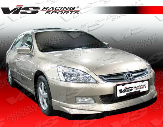 VIS Racing - Honda Accord 4DR VIS Racing V Spec Front Lip - 06HDACC4DVSC-011