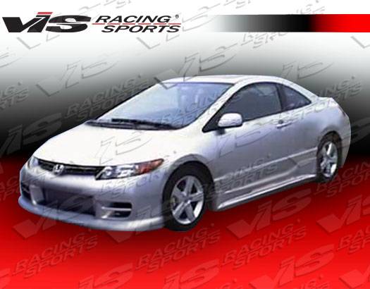 VIS Racing - Honda Civic 2DR VIS Racing Terminator Front Bumper - 06HDCVC2DTM-001