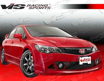 VIS Racing - Honda Civic 4DR VIS Racing RR Front Bumper - 06HDCVC4DRR-001