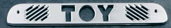 All Sales - All Sales Third Brake Light Cover - Toy Design - Polished - 74007P