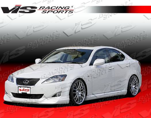 VIS Racing - Lexus IS VIS Racing Wings Front Lip - 06LXIS34DWIN-011