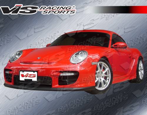 VIS Racing - Porsche Cayman VIS Racing D2 Front Bumper - 06PSCAM2DD2-001