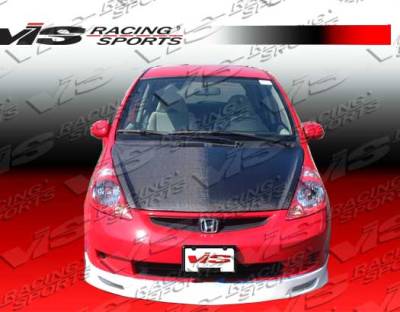 VIS Racing - Honda Fit VIS Racing Techno R-3 Front Lip - 07HDFIT4DTNR3-011