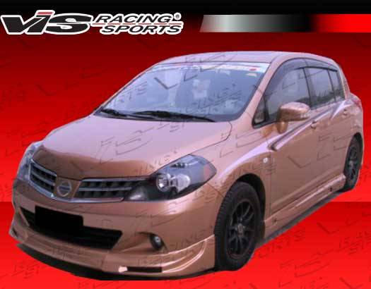 VIS Racing - Nissan Versa VIS Racing VIP Front Lip - 07NSVER4DVIP-011P