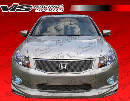 VIS Racing. - Honda Accord 4DR VIS Racing Techno R Front Lip - 08HDACC4DTNR-011