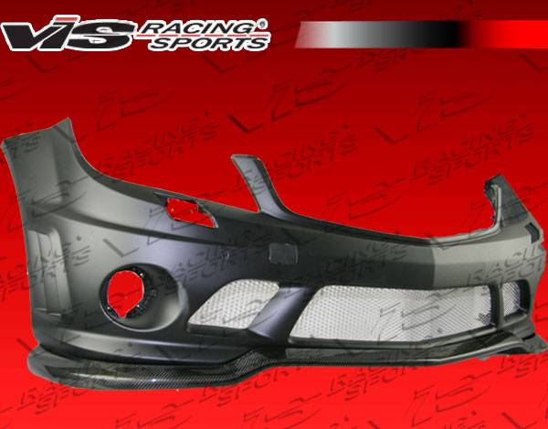 VIS Racing - Mercedes-Benz C Class VIS Racing C63 Astek Carbon Fiber Front Lip - 08MEC634DAST-011C