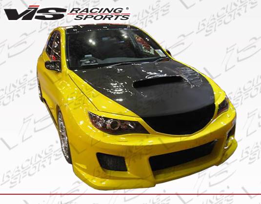 VIS Racing - Subaru WRX VIS Racing Z-Speed Type 2 Front Bumper - 08SBWRX4DZSP2-001