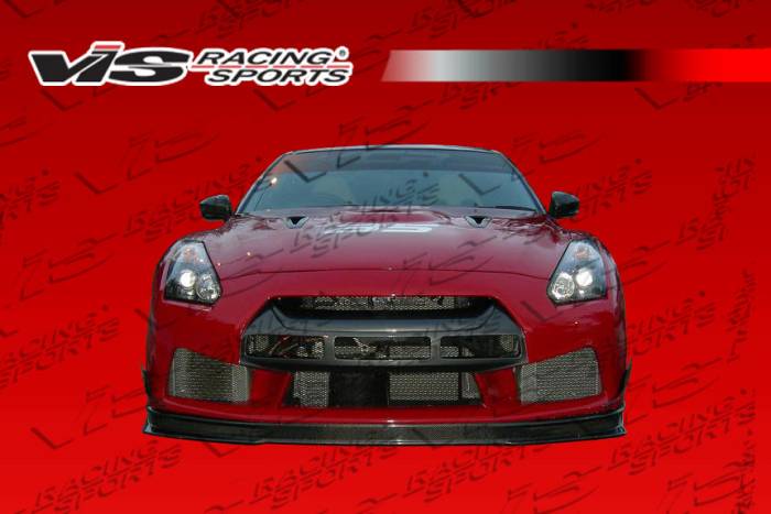 VIS Racing - Nissan Skyline VIS Racing GT Front Bumper Carbon Lip - 09NSR352DGT-001CC