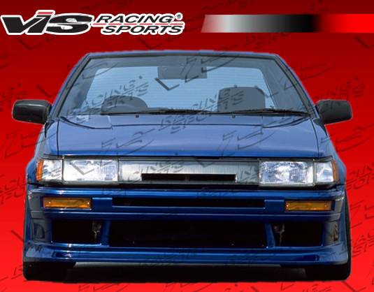 VIS Racing - Toyota Levin VIS Racing V Speed Front Bumper - 84TYLEV2DVSP-001