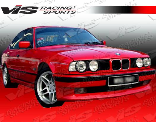 VIS Racing - BMW 5 Series VIS Racing A Tech Front Lip - 89BME344DATH-011