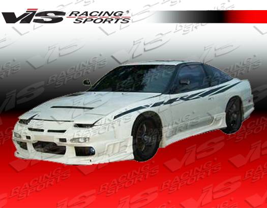 VIS Racing - Nissan 240SX HB VIS Racing Ballistix Front Bumper - 89NS2402DBX-001
