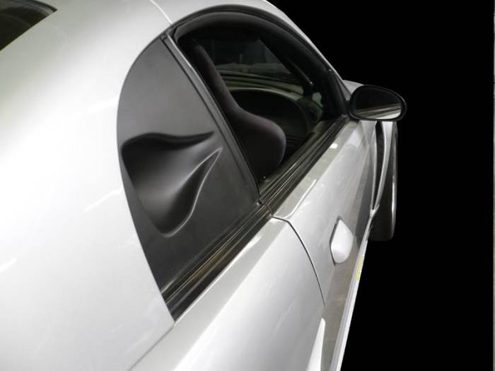 Agent 47 - Ford Mustang Agent 47 NACA Duct Quarter Windows - A47NACA1