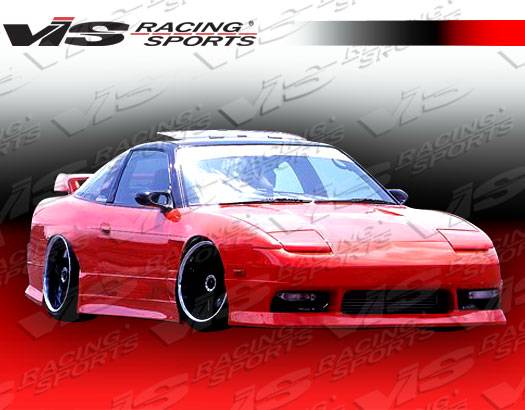 VIS Racing - Nissan 240SX VIS Racing V Speed Front Bumper - 89NS2402DVSP-001