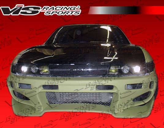 VIS Racing - Nissan S13 VIS Racing Invader Front Bumper - 89NSS132DINV-001