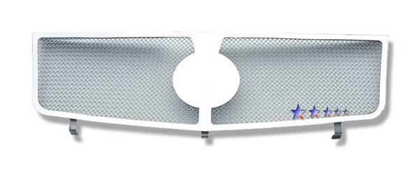 APS - Cadillac Escalade APS Wire Mesh Grille - Upper - Stainless Steel - A75366T