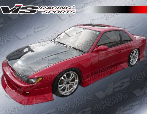 VIS Racing - Nissan S13 VIS Racing V-Spec Type-4 Front Bumper - 89NSS132DVSC4-001