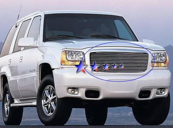 APS - Cadillac Escalade APS Billet Grille - Upper - Stainless Steel - A85367S