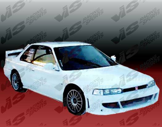 VIS Racing - Honda Accord 2DR & 4DR VIS Racing Fuzion Front Bumper - 90HDACC2DFUZ-001