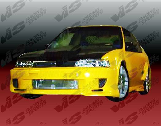 VIS Racing - Honda Accord 2DR & 4DR VIS Racing Strada F1 Front Bumper - 90HDACC2DSF1-001